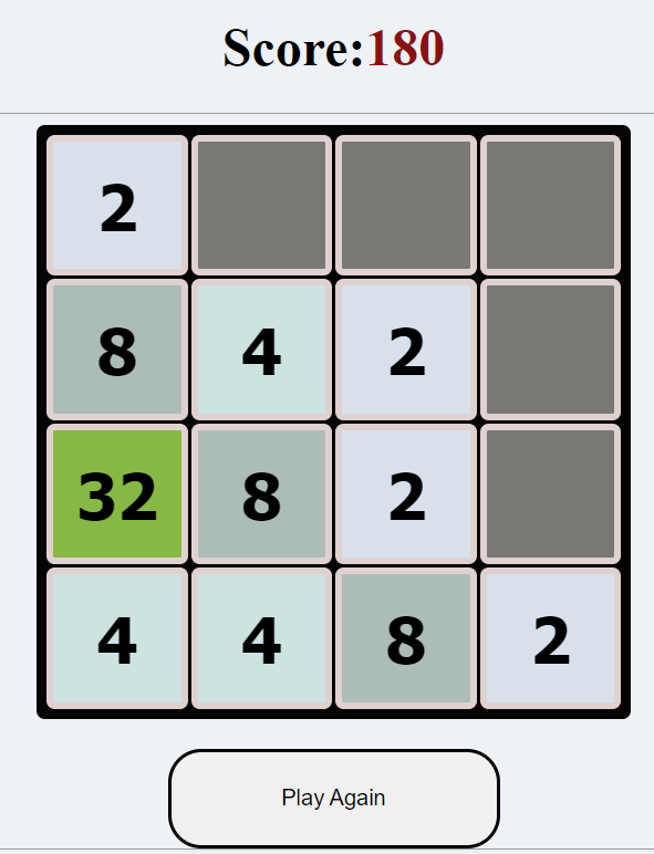 2048 Game Picture